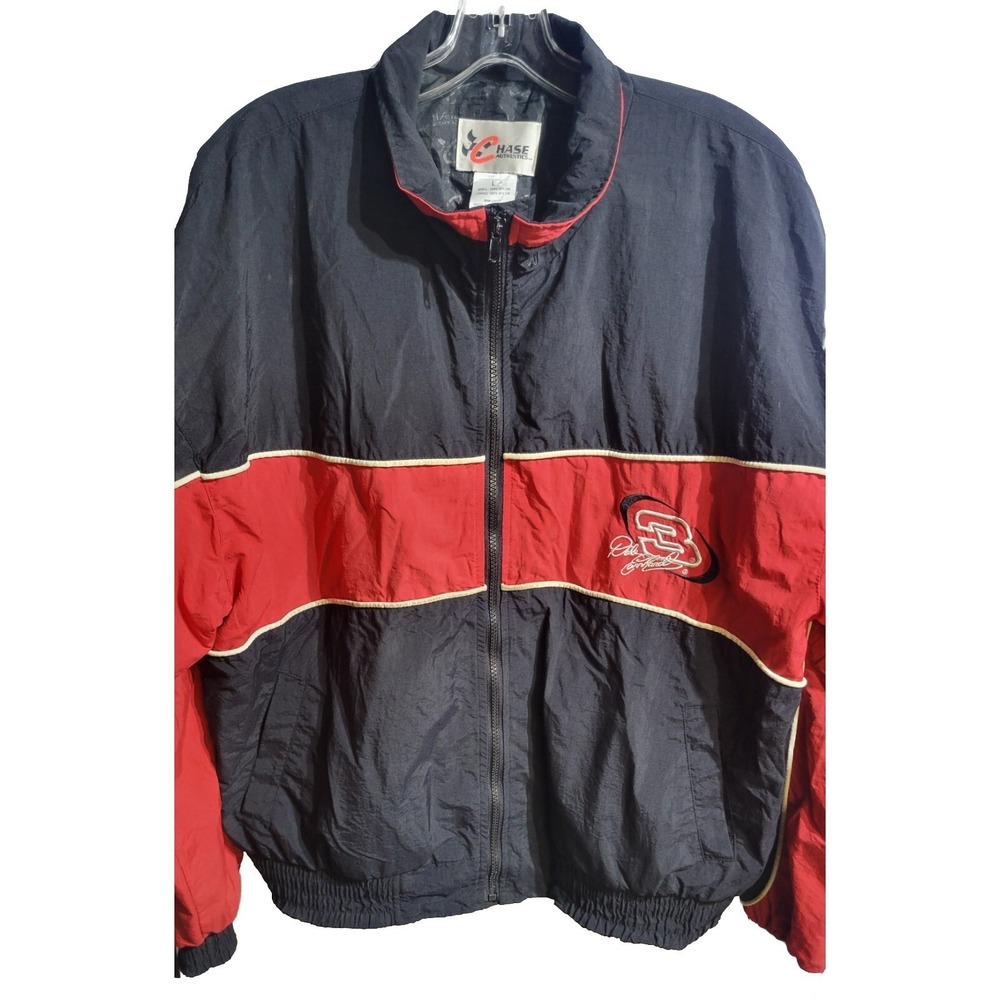 Chase Authentics Dale Earnhardt #3 Full Zip Jacket Size L